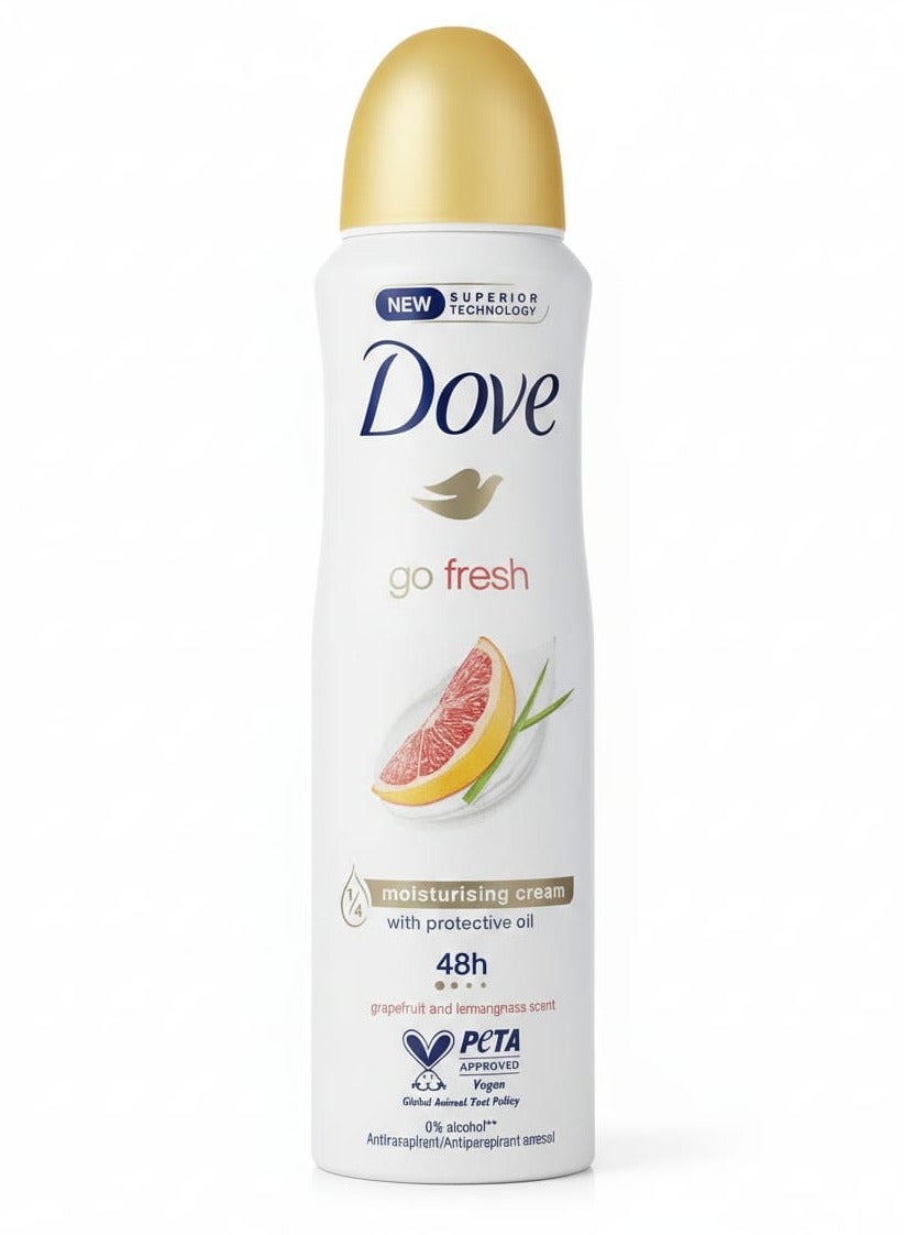 Dove Go Fresh Deodorant With Grapefruit And Lemon Scent 150 ml